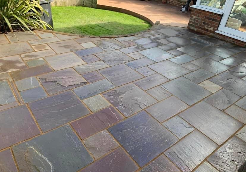 Patio, paving and garden landscaping project by JP Driveways & Landscaping in the North East: project 1