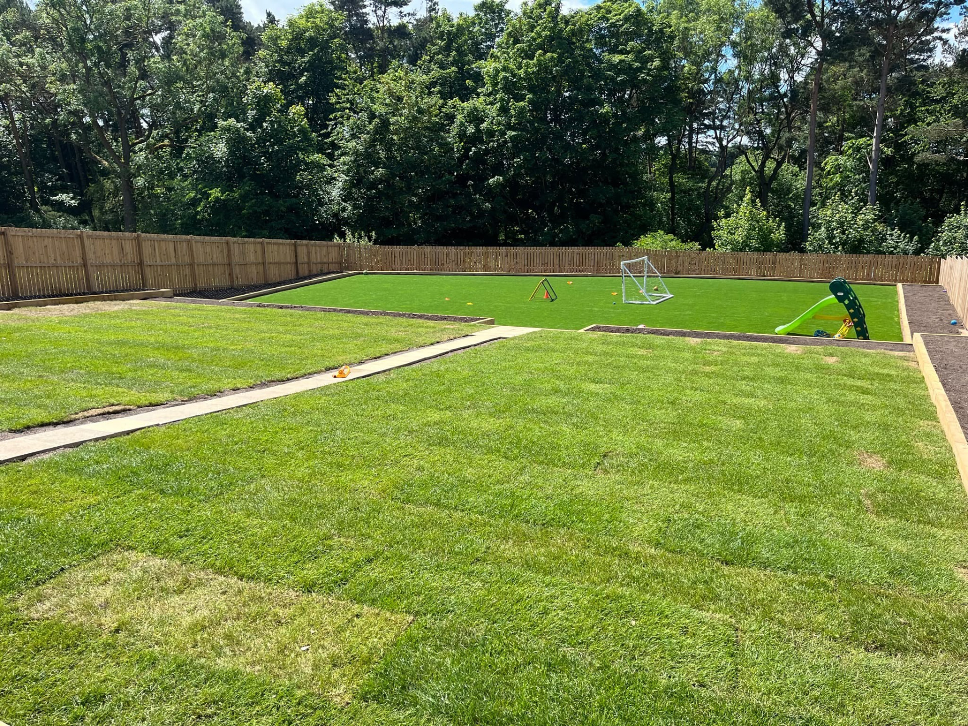 Patio, paving and garden landscaping project by JP Driveways & Landscaping in the North East: project 28
