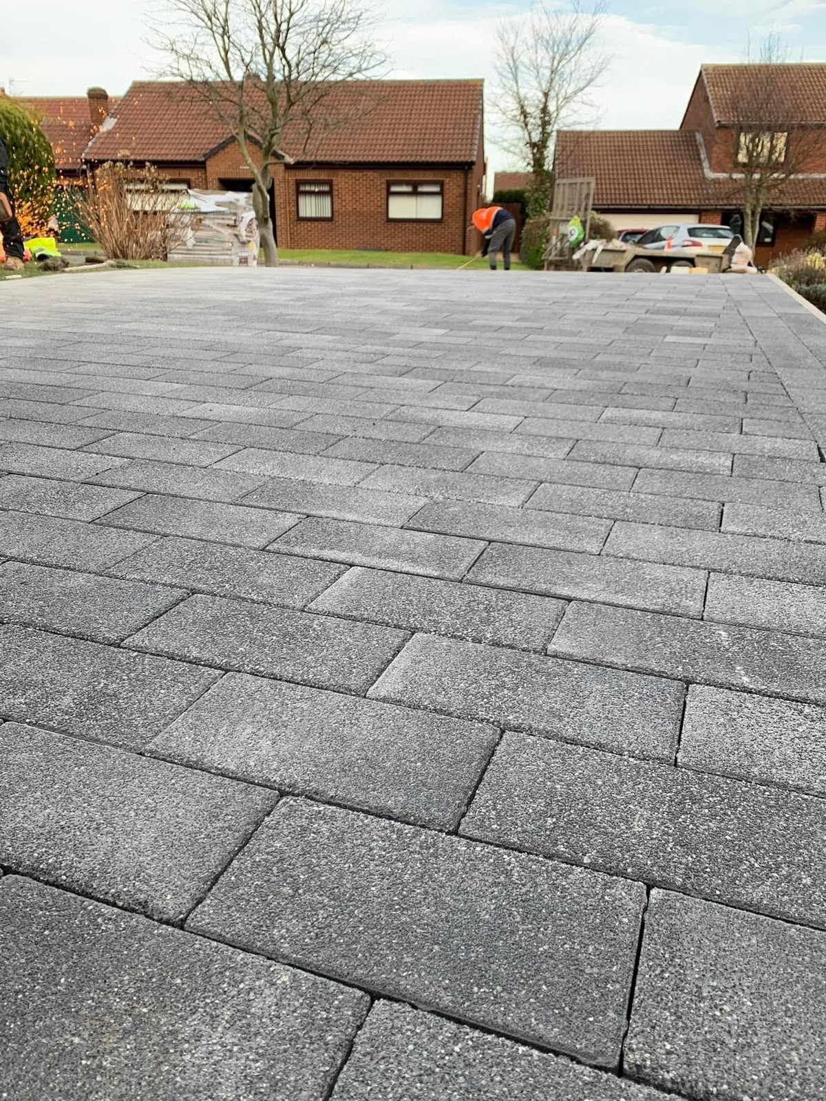 Block paving driveway installed by JP Driveways & Landscaping in Darlington, Durham and Stockton: project 17