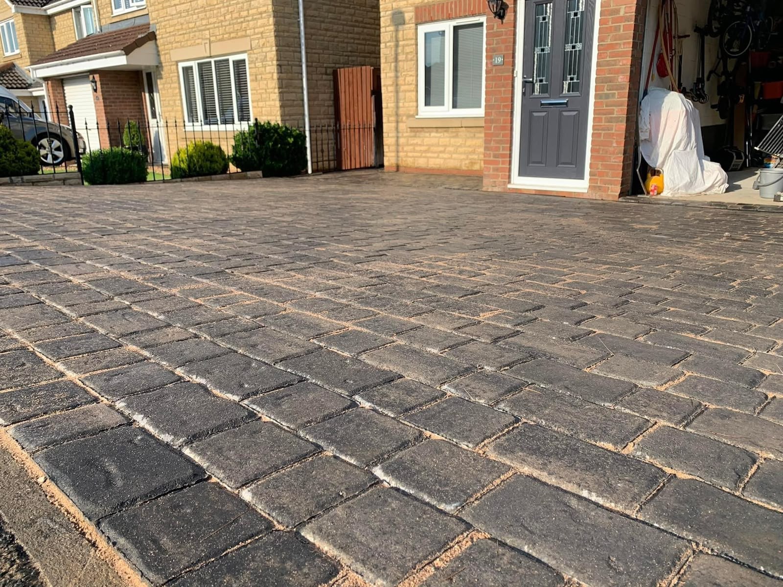 Block paving driveway installed by JP Driveways & Landscaping in Darlington, Durham and Stockton: project 4