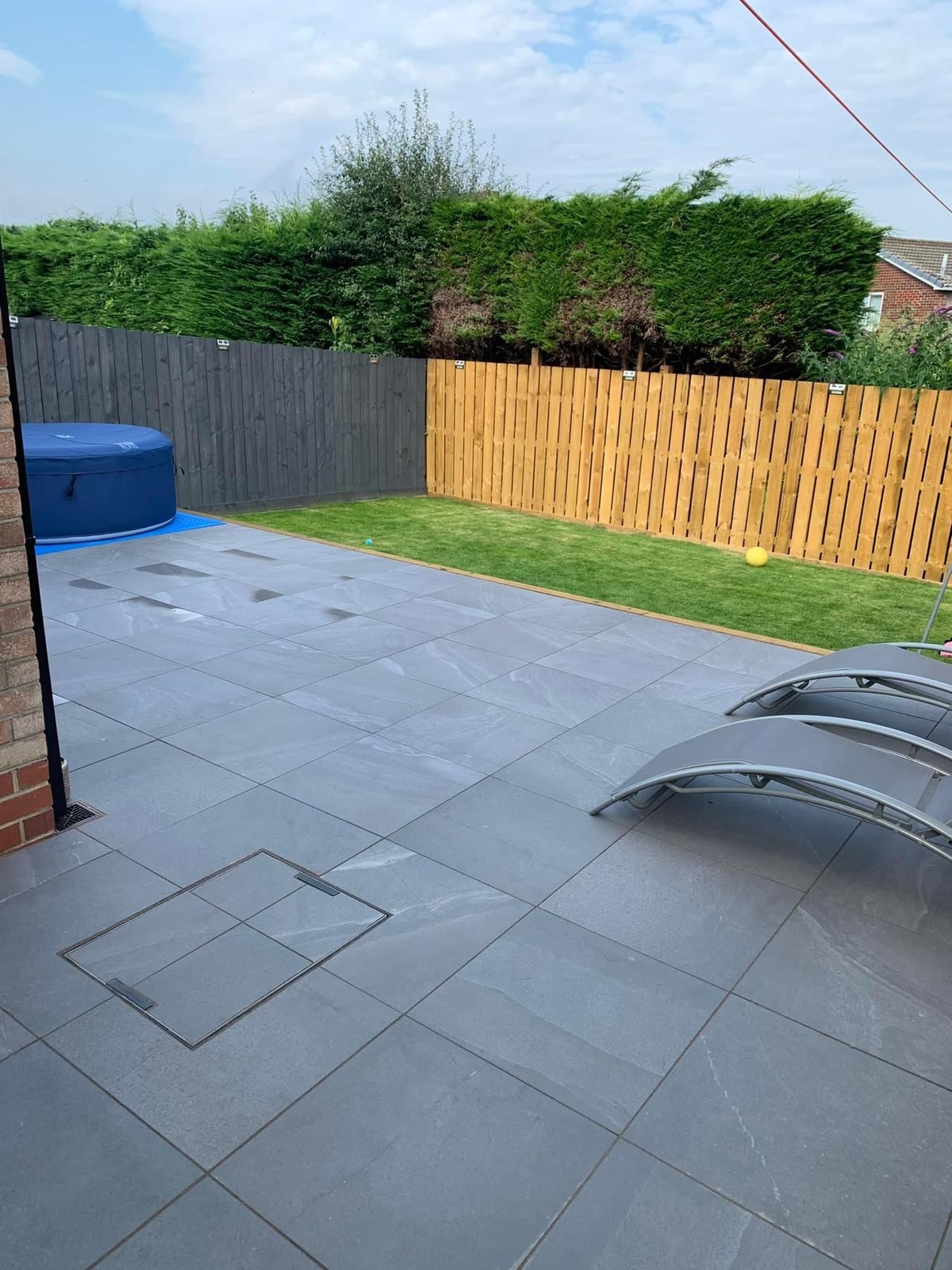 Patio, paving and garden landscaping project by JP Driveways & Landscaping in the North East: project 2